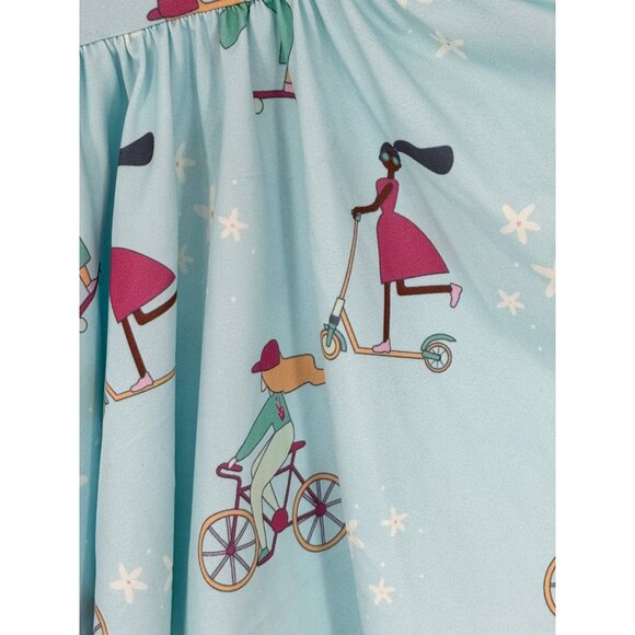 DotDotSmile Girls Empire Dress Fun Girls Print Size 12/24 Months New with Tags - Picture 3 of 6